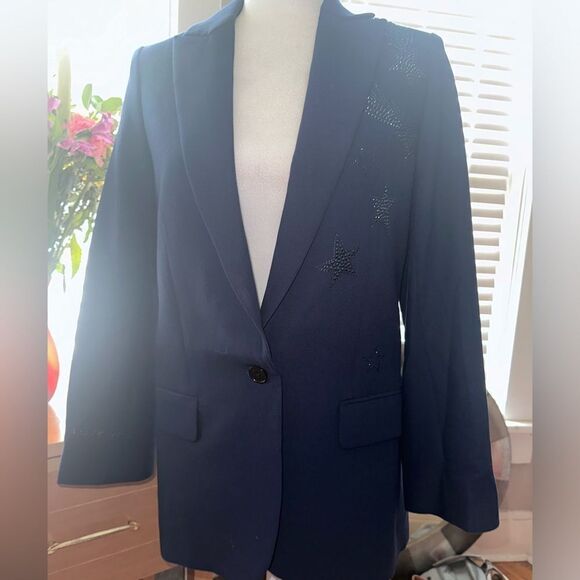 Zadig & Voltaire || NWTs Star Studded Blazer Size XS - Picture 5 of 16